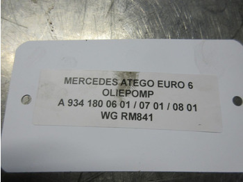 Engine and parts for Truck Mercedes-Benz A 934 180 06 01/A 934 180 07 01/A 934 180 08 01 OLIEPOMP BENZ EURO 6: picture 3