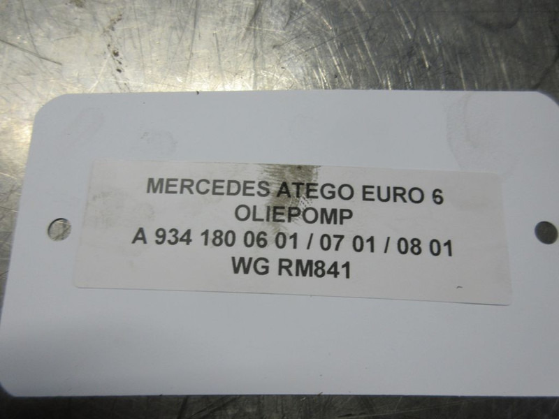 Engine and parts for Truck Mercedes-Benz A 934 180 06 01/A 934 180 07 01/A 934 180 08 01 OLIEPOMP BENZ EURO 6: picture 3