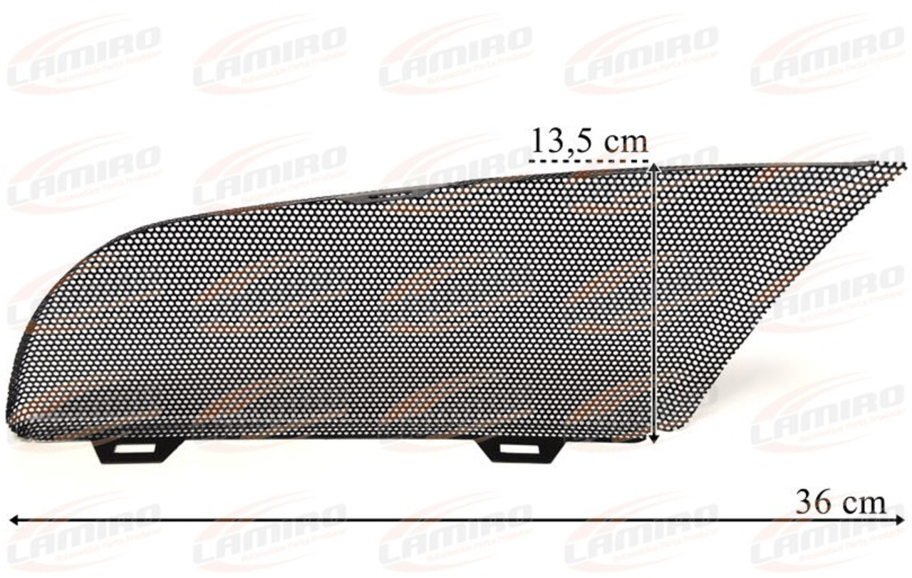 New Grill for Truck SCANIA 6 2010- TOP GRILL CORNER GRID RIGHT SCANIA 6 2010- TOP GRILL CORNER GRID RIGHT: picture 2