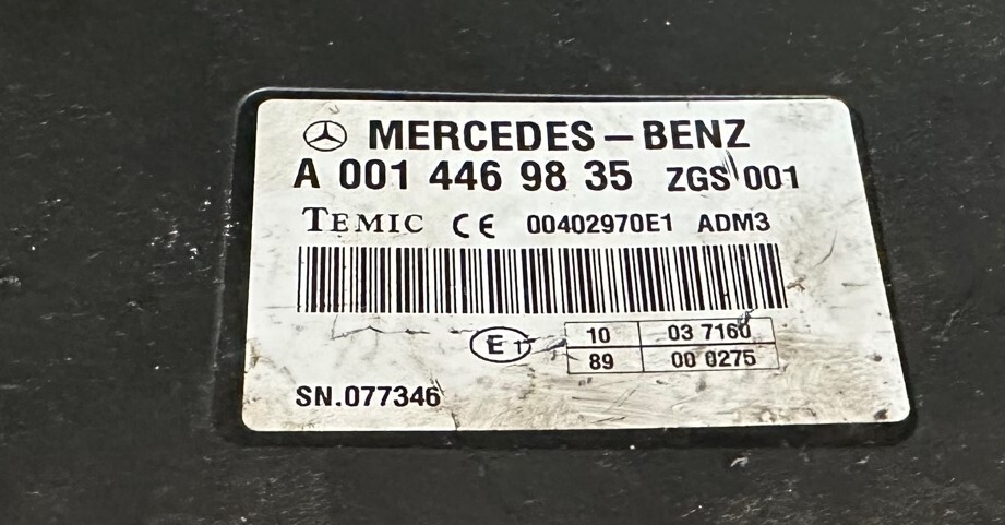 New ECU for Other machinery Temic Mercedes Unimog Ecu A0004469835: picture 2