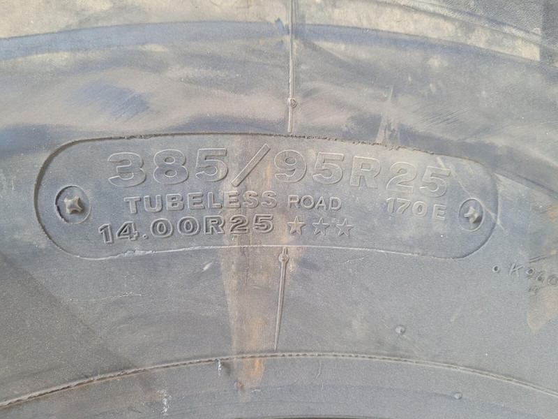 Wheels and tires for Crane Wheel 14:00 R25 12 5,5 3d: picture 4