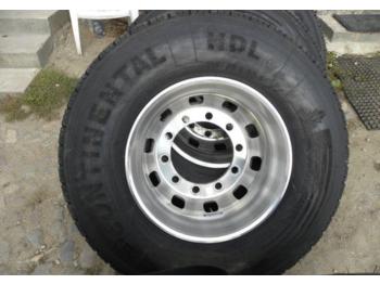  OPONY CONTINENTAL HDL, 315/80/22.5 - Wheels and tires