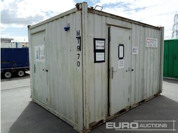 Construction container 12' x 9' Containerised Double Toilet: picture 1