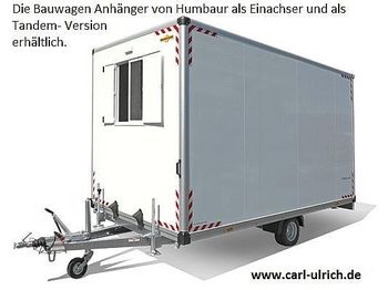 New Construction container Humbaur - Bauwagen 204222-24PF30 Tandem: picture 1
