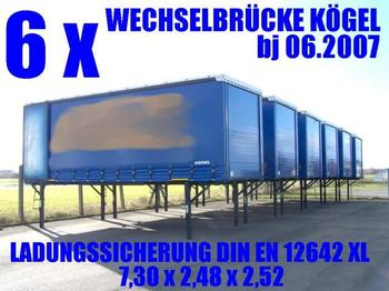 Swap body/ Container Kögel ENCO 74 / wechselbrücke LASI / LADUNGSSICHERUNG: picture 1