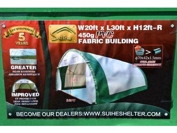 Construction container Unused 2020 20' x 30' x 12' Dome Storage Shelter: picture 1