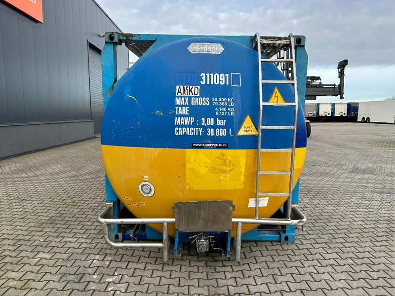 Storage tank Van Hool 20FT SWAPBODY 30.800L, UN PORTABLE, T7, 2,5Y inspection: 11/2025: picture 8