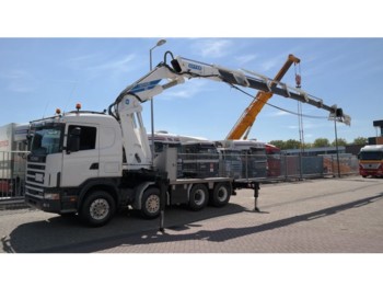 Tractor unit Scania 164 G/580 V8 8X4 WITH EFFER 920 6S CRANE WITH JIB 4S 467.000KM: picture 1