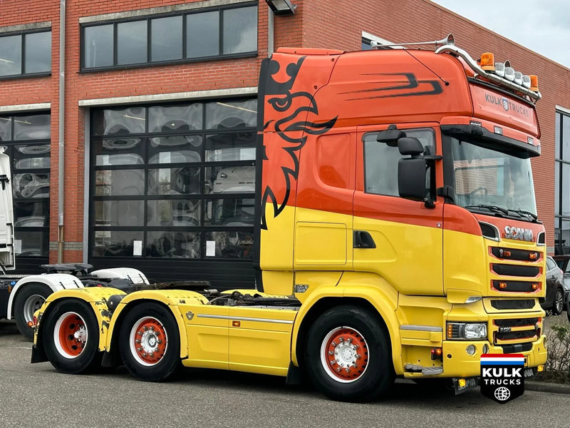 Tractor unit Scania R 520 6X2/4 / RETARDER / KING HYDRAILICS / SHOW TRUCK / CONCOURSTAAT: picture 14