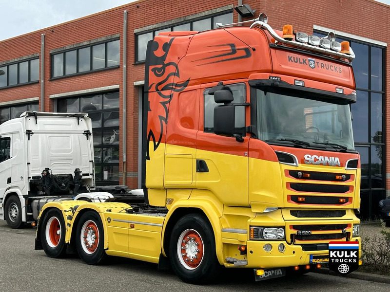 Tractor unit Scania R 520 6X2/4 / RETARDER / KING HYDRAILICS / SHOW TRUCK / CONCOURSTAAT: picture 12
