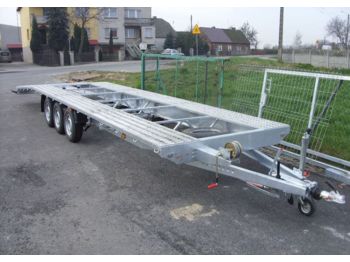 Boro NOWA LAWETA NA 2 AUTA 3-OSIE DMC do 3500kg RATY - Autotransporter trailer