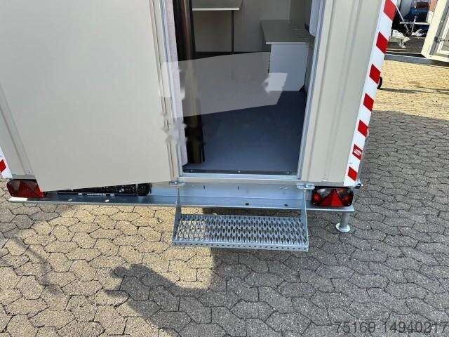 New Car trailer Bauwagen 1350 kg, 3500 x 2200 x 230 cm, 80 km/h Schnelläufer: picture 9
