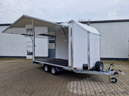 New Vending trailer Blyss Messe Eventtrailer aerodynamische front 2 Klappen Bodentief: picture 19