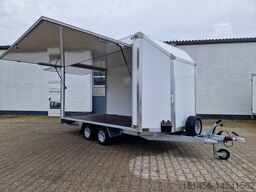 New Vending trailer Blyss Messe Eventtrailer aerodynamische front 2 Klappen Bodentief: picture 26