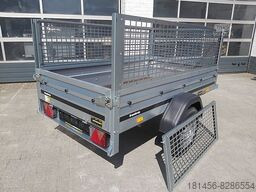 New Car trailer Brenderup 1205 mit Greenkeeper Aufsatz 750kg ankippbar Neu und verfügbar: picture 11