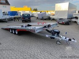 New Autotransporter trailer Brian James Trailers T6 Transporter, 230 6553, 5500 x 2220 mm, 3,5 to. kippbar mit Auffahrrampe: picture 8