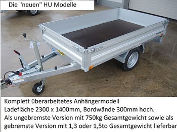 Car trailer Humbaur - HU132314 Hochlader gebremst 1,3to