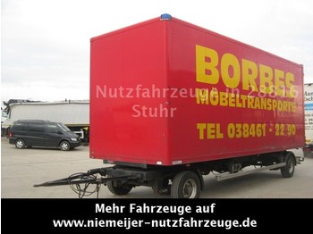 Ackermann 2 Achs Koffer Anhänger, Luft gefedert  - Closed box trailer