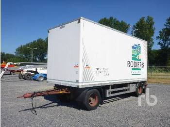 Chereau EUROGRAM 247 T/A Drawbar - Closed box trailer