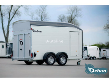 Cheval Liberté Debon Fourgon C700 przyczepa kontener 376 x 180 cm 2600 kg DMC - Closed box trailer