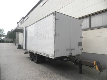 Hoffmann Kofferanhänger, Tandem - Closed box trailer