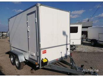  New Niewiadów Furgon F2730HTD z trapem i drzwiami bocz - Closed box trailer