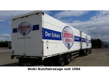 Orten Böhm Schwenkwand Lasi MB Achsen Liftachse  - Closed box trailer
