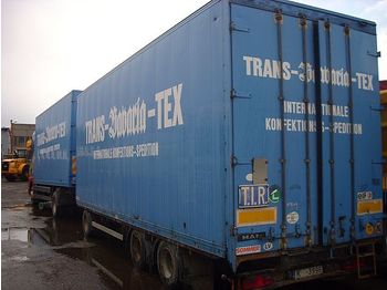 Sommer AG240T - Closed box trailer