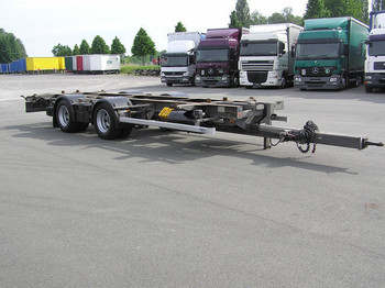 Ackermann Jumbo BDF Tandem C7820 VERZINKT  - Container transporter/ Swap body trailer