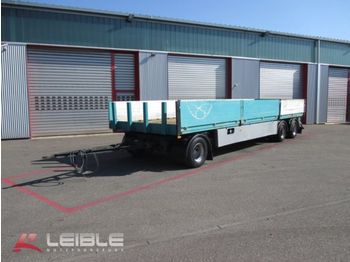 Gergen-Jung T2 MA 24 Tieflader / Plattform / Mulden Anhänger  - Container transporter/ Swap body trailer