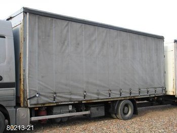 Hoffmann Jumbo-Tautliner-Pritsche 55m³ - Container transporter/ Swap body trailer