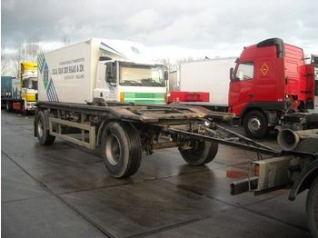  Hufferman containeraningwagen bladgeveerd - Container transporter/ Swap body trailer