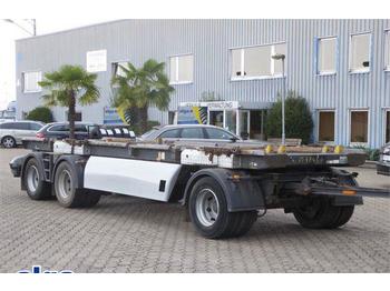 JUNG,Absetzcontainer 3-achser, Tüv neu, Scheiben  - Container transporter/ Swap body trailer