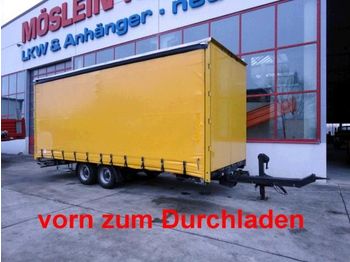 Fliegl Tandem  Schiebeplanenanhänger vorn zum Durc - Curtainsider trailer