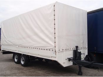 OBERMAIER 10 to Tandem-Anhänger 7,22m Pritsche/Plane - Curtainsider trailer