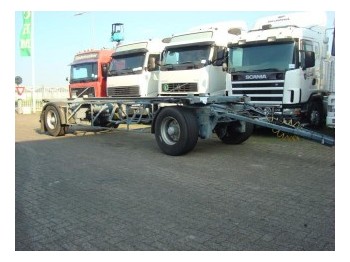 Fruehauf OPEN 2-AS - Dropside/ Flatbed trailer