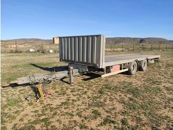LECINENA Autodescarga Sucarrats - Dropside/ Flatbed trailer