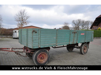 Dropside/ Flatbed trailer Langendorf Anhänger Getreide dicht