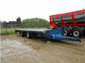 NOPA 20 T. - Dropside/ Flatbed trailer