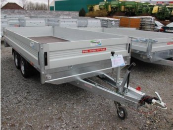 Pongratz PHL 3700/17 T-AL - Dropside/ Flatbed trailer