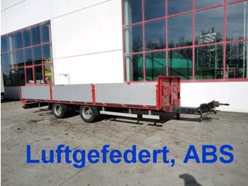 Renders 18 t Tandem  Baustoffanhänger - Dropside/ Flatbed trailer