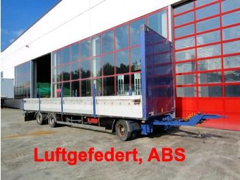 Samro 3 Achs Jumbo  Pritschenanhänger, 9,26 m lang - Dropside/ Flatbed trailer