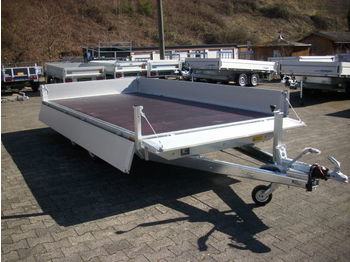 Saris PL 2027 mit Niedrigfahrwerk 4,06 x 2,04m  - Dropside/ Flatbed trailer