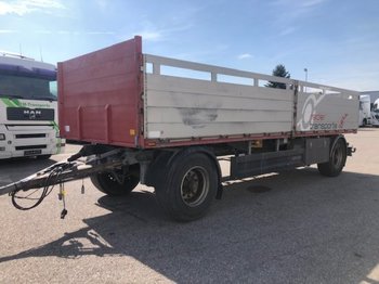  Scheuwimmer 2-achs Baustoffanhänger - Dropside/ Flatbed trailer