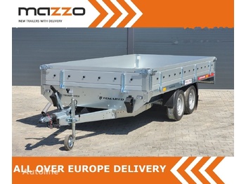 Temared DELIVERY! Transporter 3617/2C platform trailer 365x171.5 cm 2700 - Dropside/ Flatbed trailer