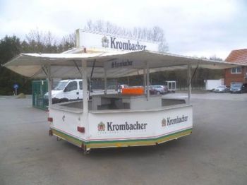 Esselmann BP 12 AUSSCHANKANH. 8 ECK, UNTERTISCHKÜHLUNG, TÜV 3/2015, - Trailer