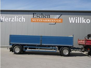 Dropside/ Flatbed trailer Fellechner 2 Achs Drehschemel, Luft, SAF: picture 1