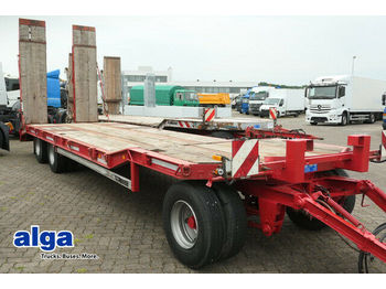 Low loader trailer Goldhofer TU 3-24/80/Rampen/30 t./9,2 m. lang/NL: 24 t.!: picture 1