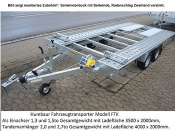 New Autotransporter trailer Humbaur - FTK204020: picture 1