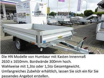 New Car trailer Humbaur - HN132616 Einachser 1,3to Hochlader: picture 1